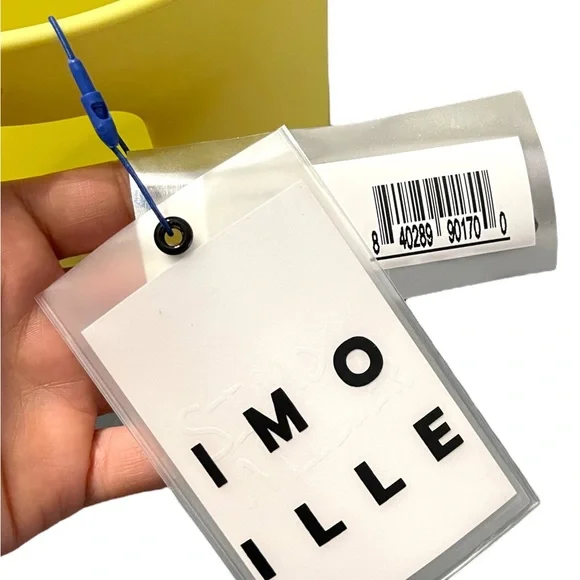 NWT SIMON MILLER MINI RUBBER BONSAI IN SWING YELLOW - Picture 4 of 4